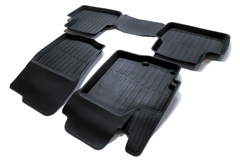 

Коврики в салон SRTK Mitsubishi Lancer X (2007-) резина черные