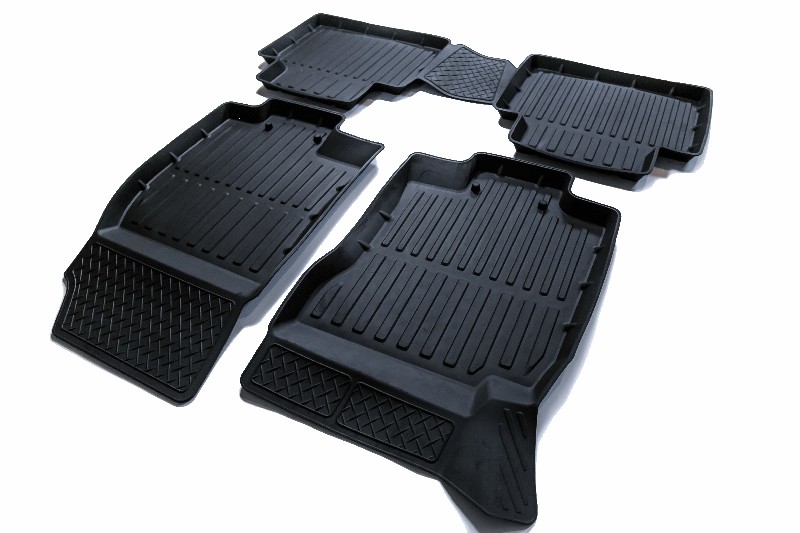 

Коврики в салон SRTK Nissan X-Trail (2015-) резина черные