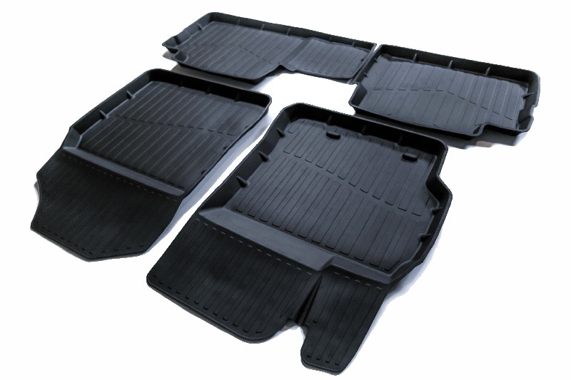 

Коврики в салон SRTK Toyota Auris (2006-2012) резина черные