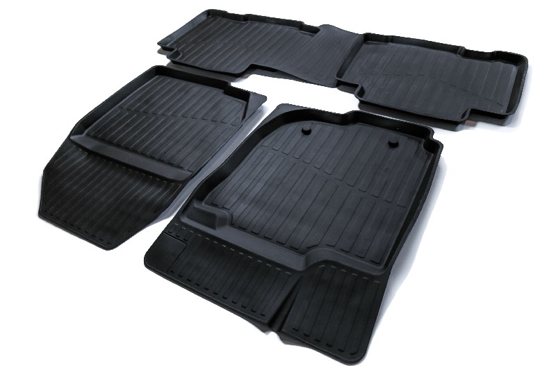 

Коврики в салон SRTK Toyota Rav4 Long (2006-2013) резина черные