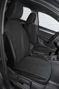 

Чехлы Почин Skoda Octavia A7 экокожа черные