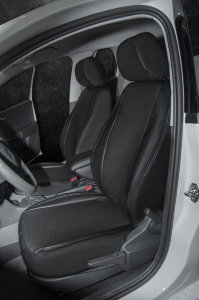 

Чехлы Почин Skoda Rapid экокожа черные