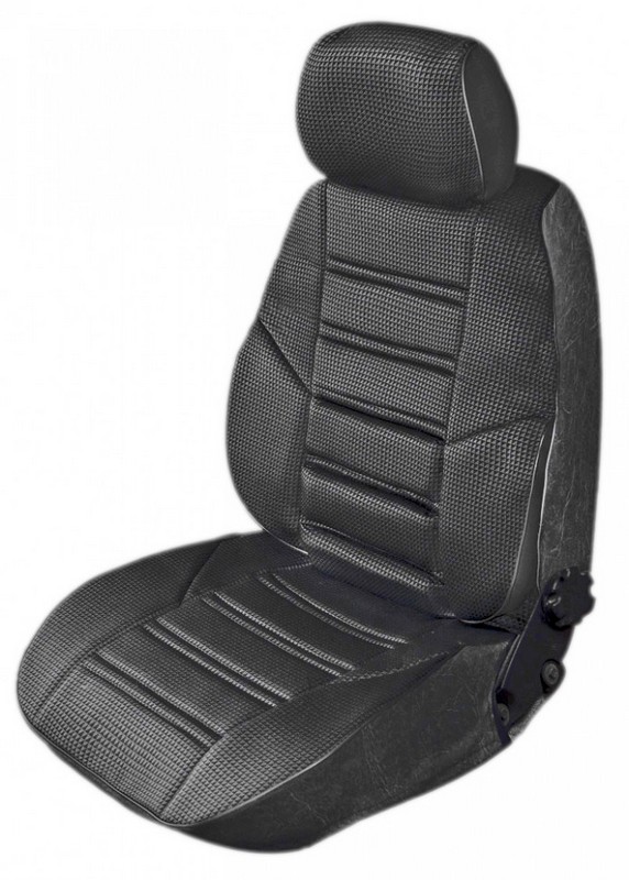 

Чехлы Почин "Трио" Lada(ВАЗ) Priora жаккард-кожзам черные