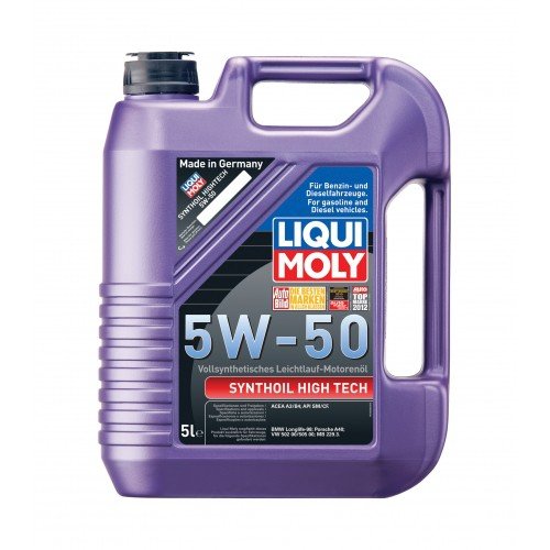 

Моторное масло LIQUI MOLY Syntoil High Tech 5w-50 9068 5W-50 cинтетическое 5л