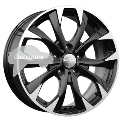 

Литые диски K&K КС740 7x17/5x114,3 ET53 D67,1 КС740 Алмаз черный, КС740