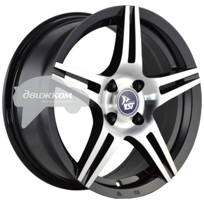 

Литые диски YST X-4 6x15/5x100 ET40 D57,1 X-4 BKF, X-4