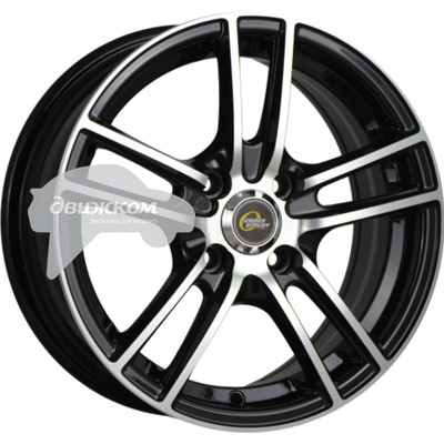 

Литые диски CrossStreet Y242 6x14/4x100 ET38 D73,1 Y242 BKF