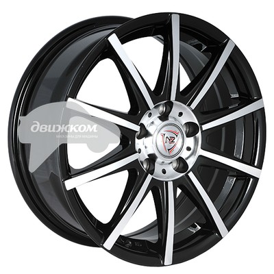 

Литые диски NZ F-7 7x16/4x100 ET38 D67,1 F-7 BKF, F-7