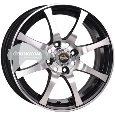 

Литые диски CrossStreet Y358 5,5x14/4x98 ET35 D58,6 Y358 BKF