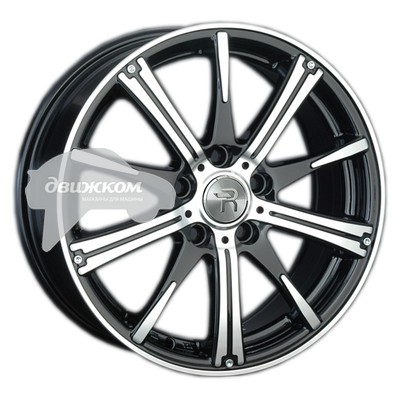 

Литые диски Replay KI185 6x15/4x100 ET48 D54,1 KI185 BKF (конус, C570), KI185
