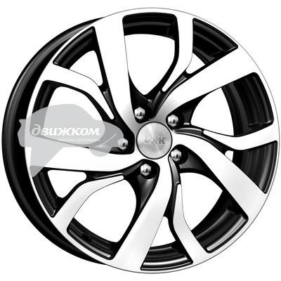 

Литые диски K&K Палермо 6,5x16/5x100 ET42 D57,1 Палермо Алмаз черный, Палермо