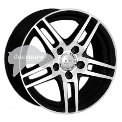 

Литые диски LS 281 6x14/5x100 ET35 D57,1 281 BKF, 281
