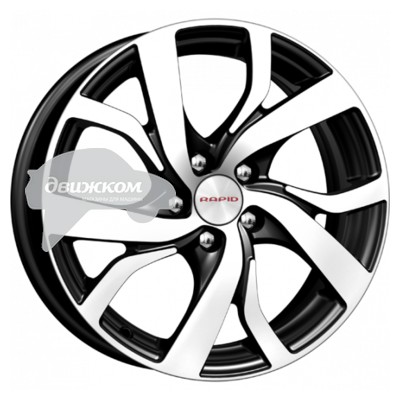 

Литые диски K&K Палермо (КС607) 6,5x16/5x114,3 ET52,5 D67,1 Палермо (КС607) Алмаз черный, Палермо (КС607)