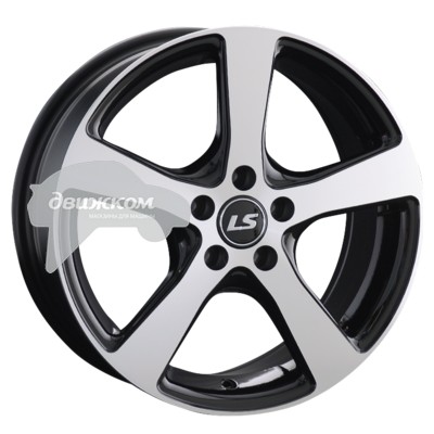 

Литые диски LS 956 7x16/5x114,3 ET40 D67,1 956 BKF (конус), 956