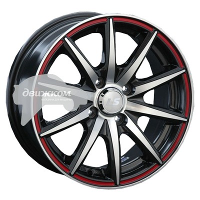 

Литые диски LS 221 6,5x15/4x100 ET40 D73,1 221 BKFRL, 221