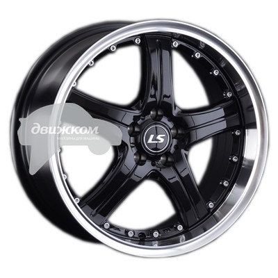 

Литые диски LS 322 7,5x17/5x114,3 ET35 D73,1 322 BKL, 322
