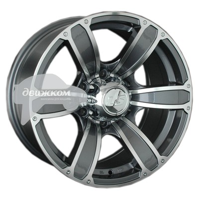 

Литые диски LS 766 8x17/6x139,7 ET10 D110,5 766 GMF (конус, Колпак+лого), 766