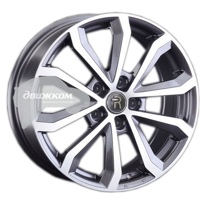 

Литые диски Replay KI220 7x17/5x114,3 ET48 D67,1 KI220 GMF (конус, C570), KI220