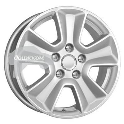 

Литые диски K&K КС672 6,5x16/5x114,3 ET45 D67,1 КС672 Серебристый, КС672