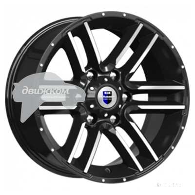 

Литые диски K&K Алгама (КС762) 8x17/6x139,7 ET-20 D106,1 Алгама (КС762) Алмаз черный, Алгама (КС762)