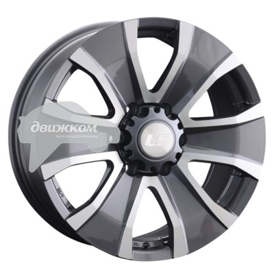 

Литые диски LS 953 8x18/6x139,7 ET25 D106,1 953 GMF (конус, Колпак+лого), 953