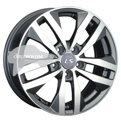 

Литые диски LS 1034 6,5x16/5x112 ET33 D57,1 1034 GMF (конус, C570), 1034