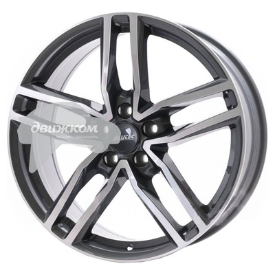 

Литые диски Alutec Ikenu 6,5x16/5x112 ET41 D57,1 Ikenu Graphite front polished, Ikenu