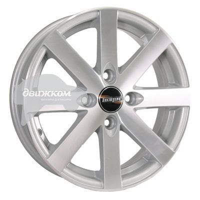 

Литые диски Tech Line 412 5,5x14/4x100 ET43 D60,1 412 SD, 412