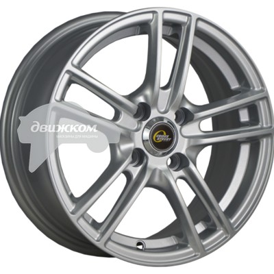 

Литые диски CrossStreet Y242 6x14/4x98 ET38 D58,6 Y242 Серебристый