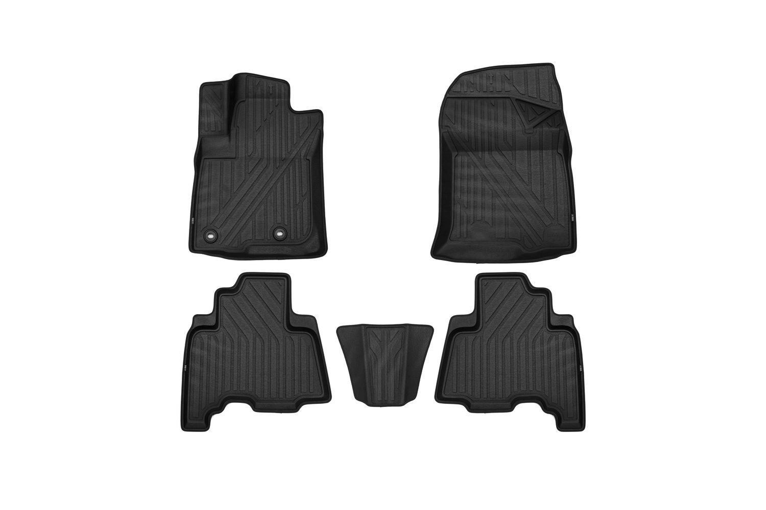 

Коврики салона 3D KVEST TOYOTA LC-150Prado, 2013, полиуретан черные 5 шт.