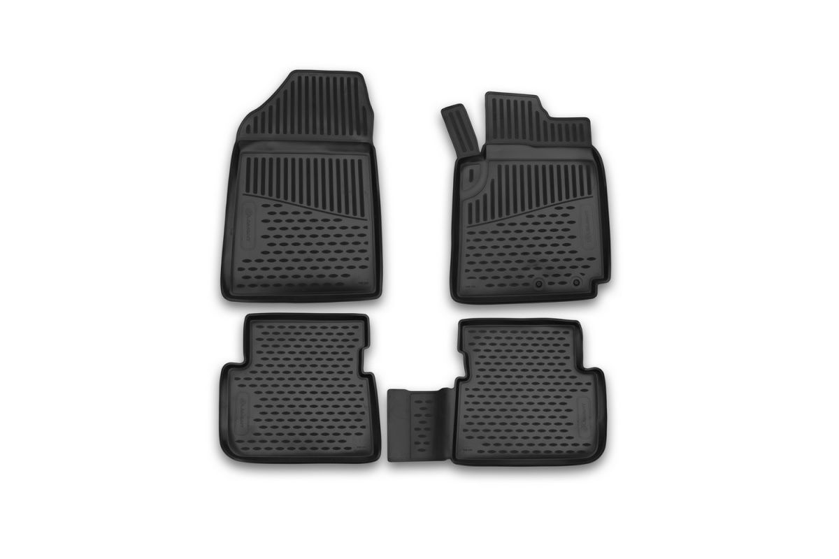 

Коврики салона Element TOYOTA Fielder (E140), 2006-2012, П.Р. без воздуховода, ун., полиуретан черные 4 шт.