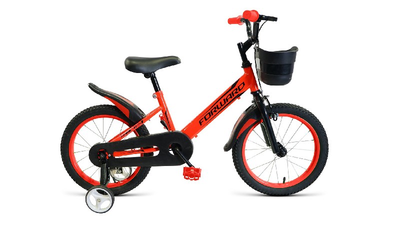 

Велосипед FORWARD NITRO 16 красный 130см