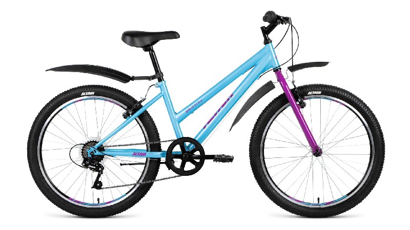

Велосипед ALTAIR MTB HT 24 low (рама 13) бирюзовый