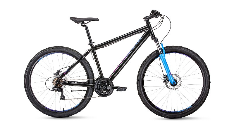 

Велосипед FORWARD SPORTING 27,5 3.0 disc (рама 17) черный/синий