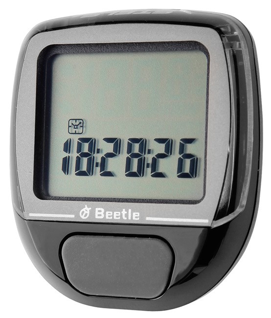 

Велокомпьютер BEETLE-3 10 функций черный