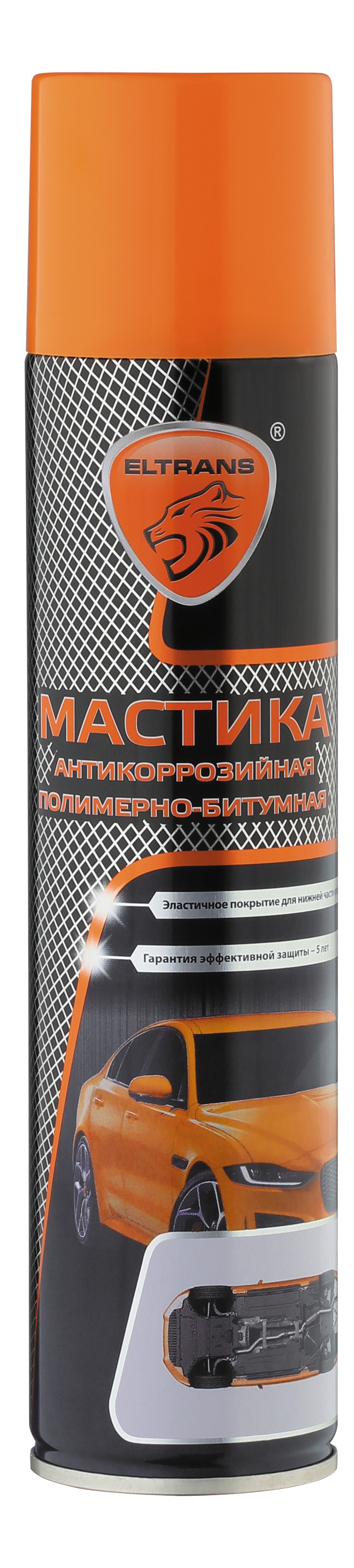 

Мастика Элтранс EL-0207.03 антикоррозийная полимерно-битумная аэрозоль 400мл