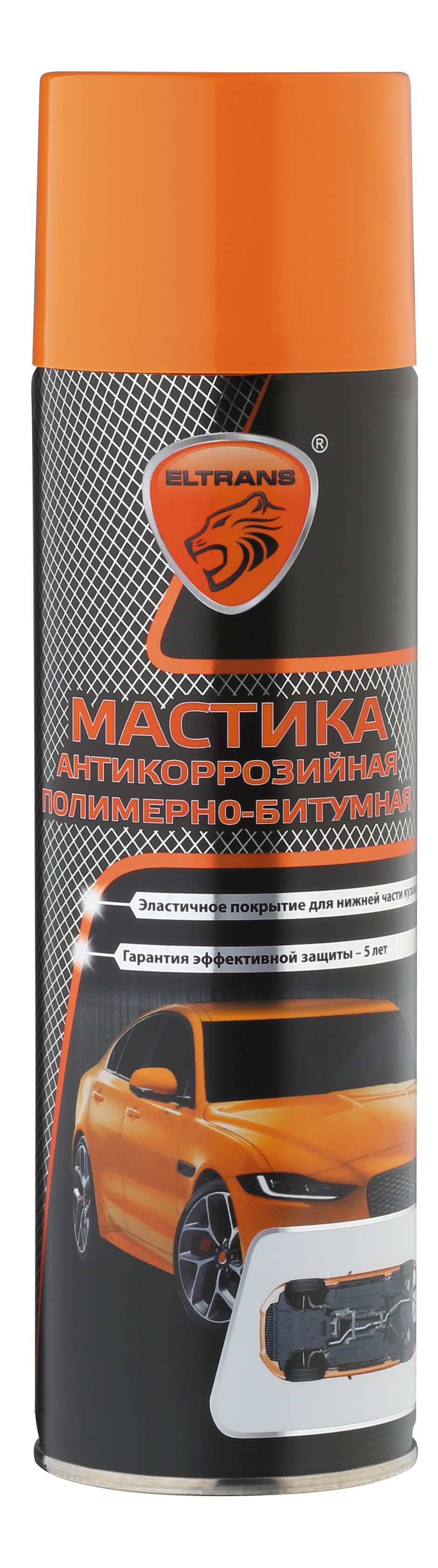 

Мастика Элтранс EL-0207.02 антикоррозийная полимерно-битумная аэрозоль 650мл