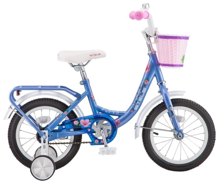

Велосипед STELS Flyte Lady 14" 9.5" Голубой Z011