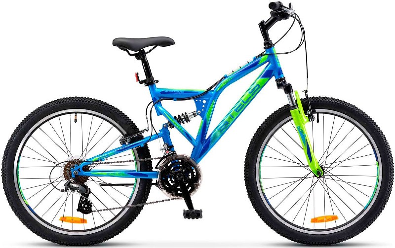

Велосипед STELS Mustang V 24" 16" Синий V020