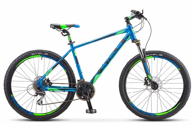 

Велосипед STELS Navigator-650 D 26" 20" Синий 2018 V010