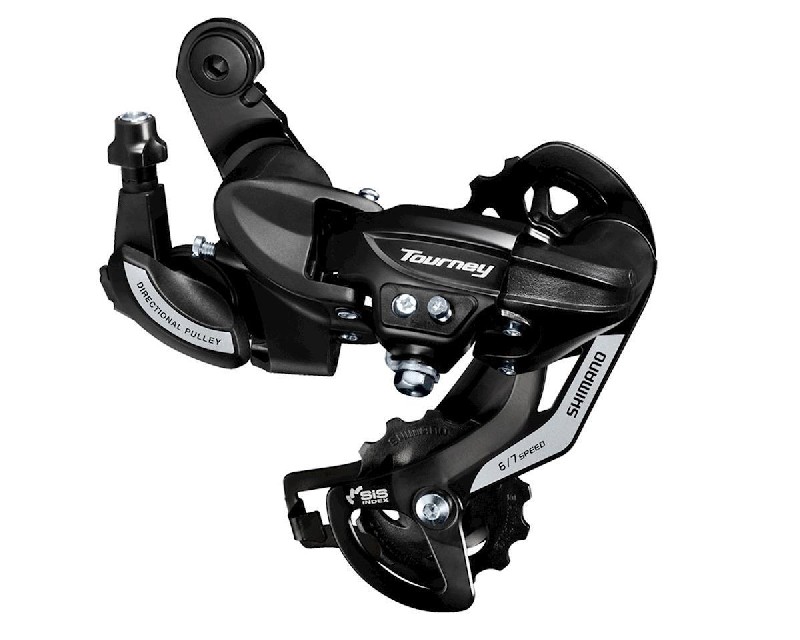 

Переключатель задний RD-TY500 6/7 ск. под петух подвод - прямой Shimano