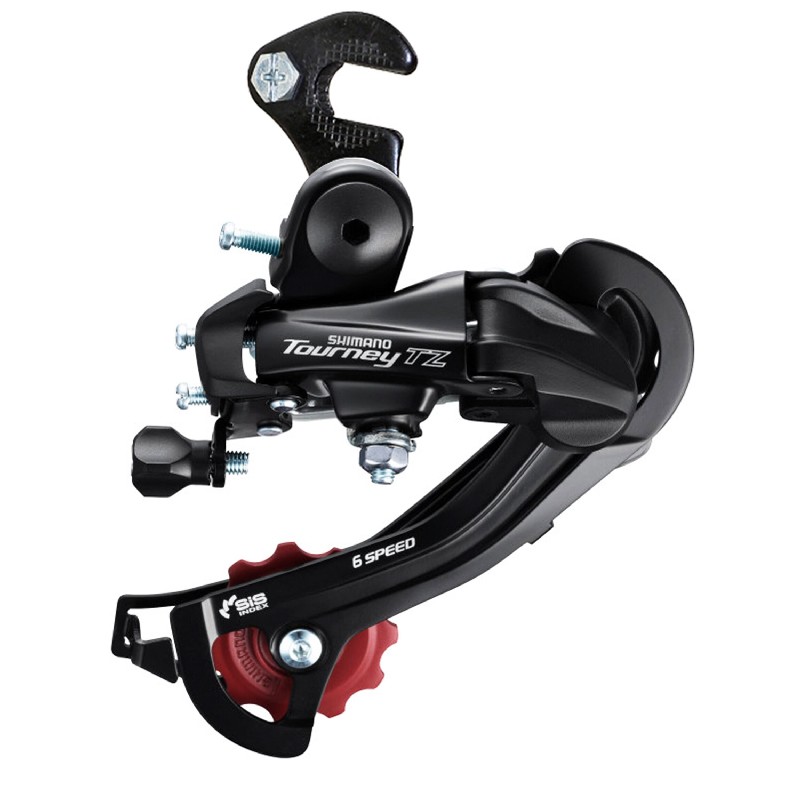 

Переключатель задний RD-TZ500 6/7 ск. на ось SGS подвод - обратный Shimano