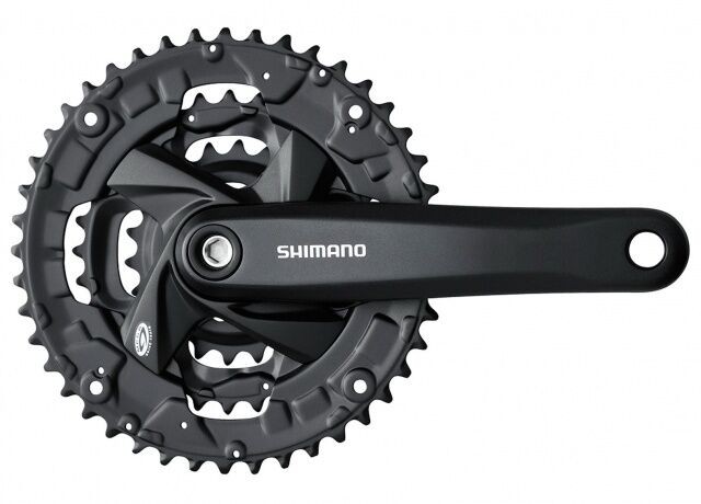 

Комплект шатунов FC-M371-L C защитой SQR 170 мм 44х32х22T Shimano