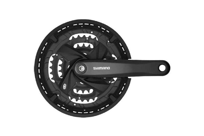 

Комплект шатунов FC-M371-L C защитой SQR 175 мм 48х36х26T Shimano