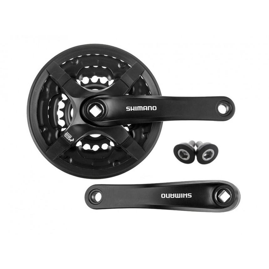 

Комплект шатунов FC-M501 C защитой SQR 170 мм 42х34х24T Shimano