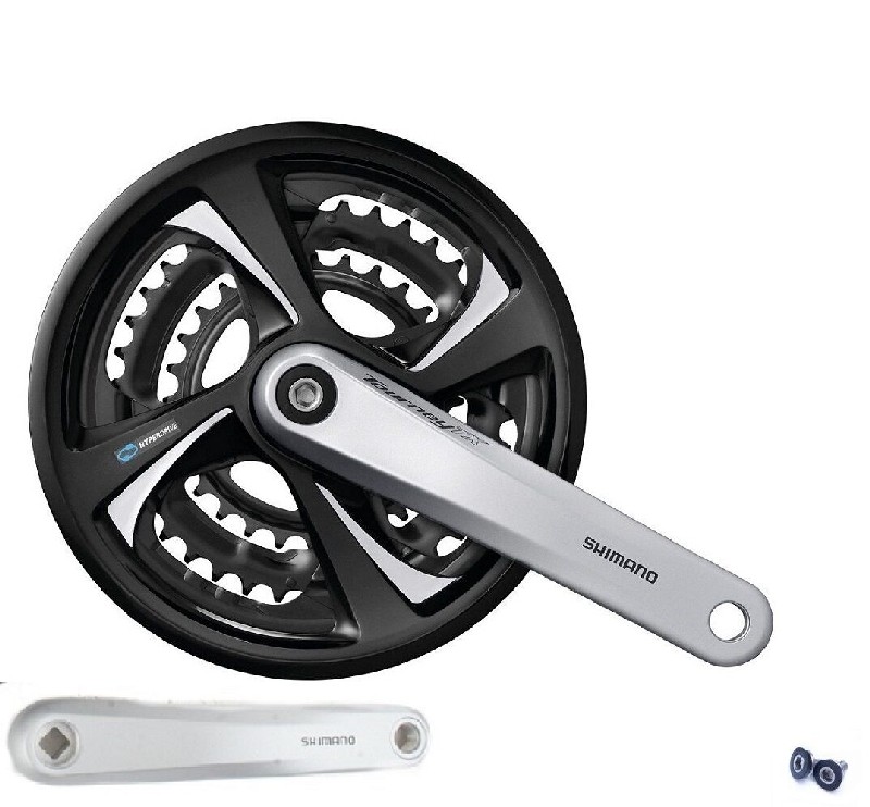 

Комплект шатунов FC-TX801 C защитой SQR 170 мм 48х38х28T Shimano