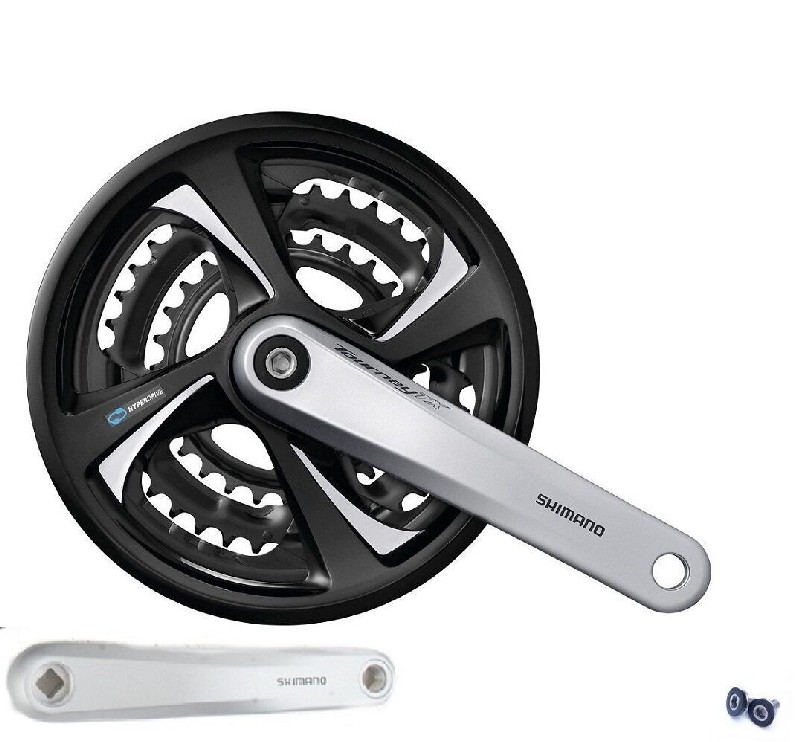 

Комплект шатунов FC-TX801 C защитой SQR 175 мм 42х32х22T Shimano