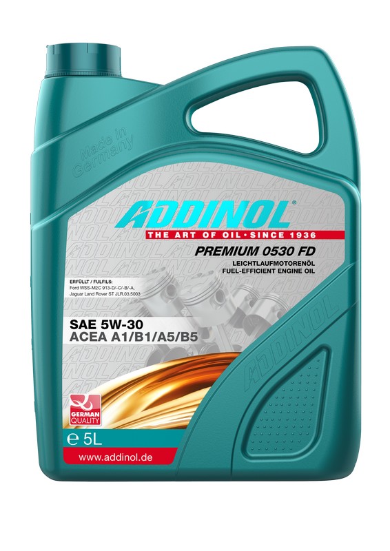 

Моторное масло Addinol Premium 0530 FD синтетическое 5л