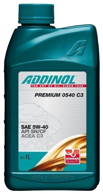 

Моторное масло Addinol Premium 0540 C3 синтетическое 1л