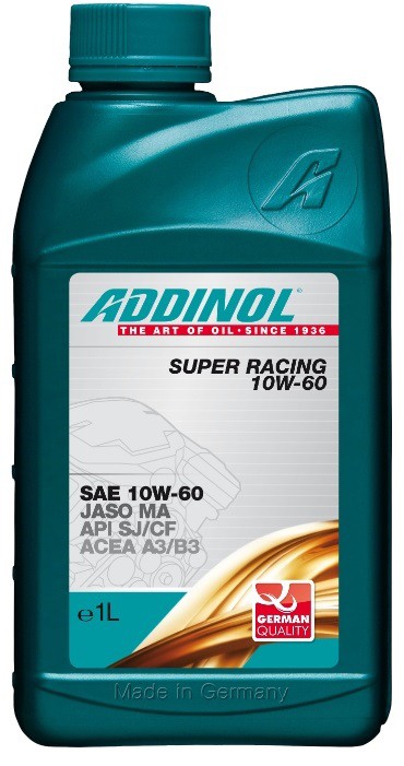 

Моторное масло Addinol Super Racing 10W-60 синтетическое 1л